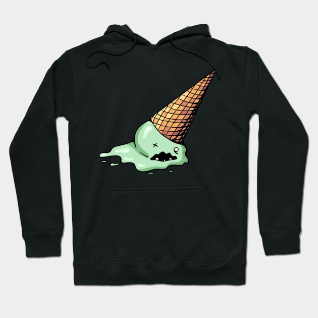 Ice Cream of the Living Dead Hoodie by Kalepanic